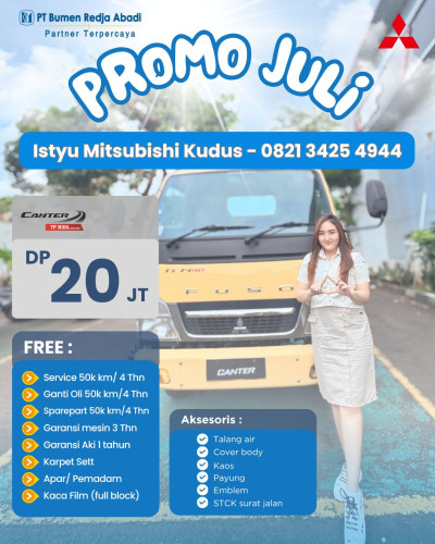 Special Promo Mitsubishi Canter Jepara 2025